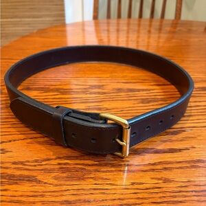 Men’s Filson Dark Leather Belt